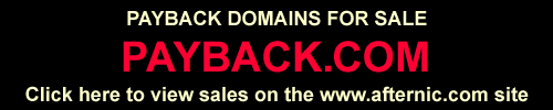 Payback domains for sale